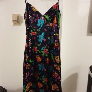 Betsey Johnson x Mark Mahoney Colourful Slip Dress